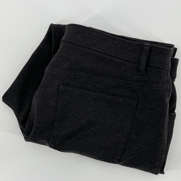 Chico's Pants - Chico's So Slimming Pants, Women, Size 2 (US12) Short, Heathered Black, Stretch
